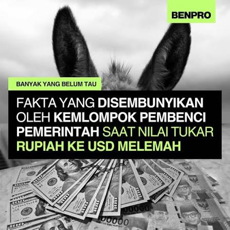 Rupiah Melemah, Pemerintah Dinilai Gagal Jaga Stabilitas